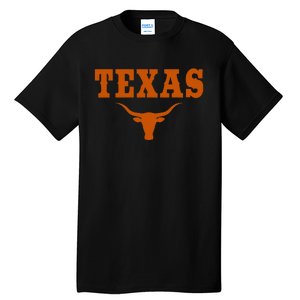 Texas Tx American Bull United States Tall T-Shirt