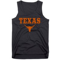 Texas Tx American Bull United States Tank Top