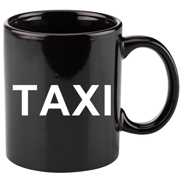 Taxi 11oz C Handle Ceramic Mug