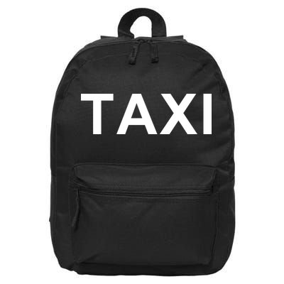 Taxi 16 in Basic Backpack
