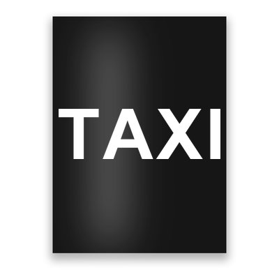 Taxi Poster