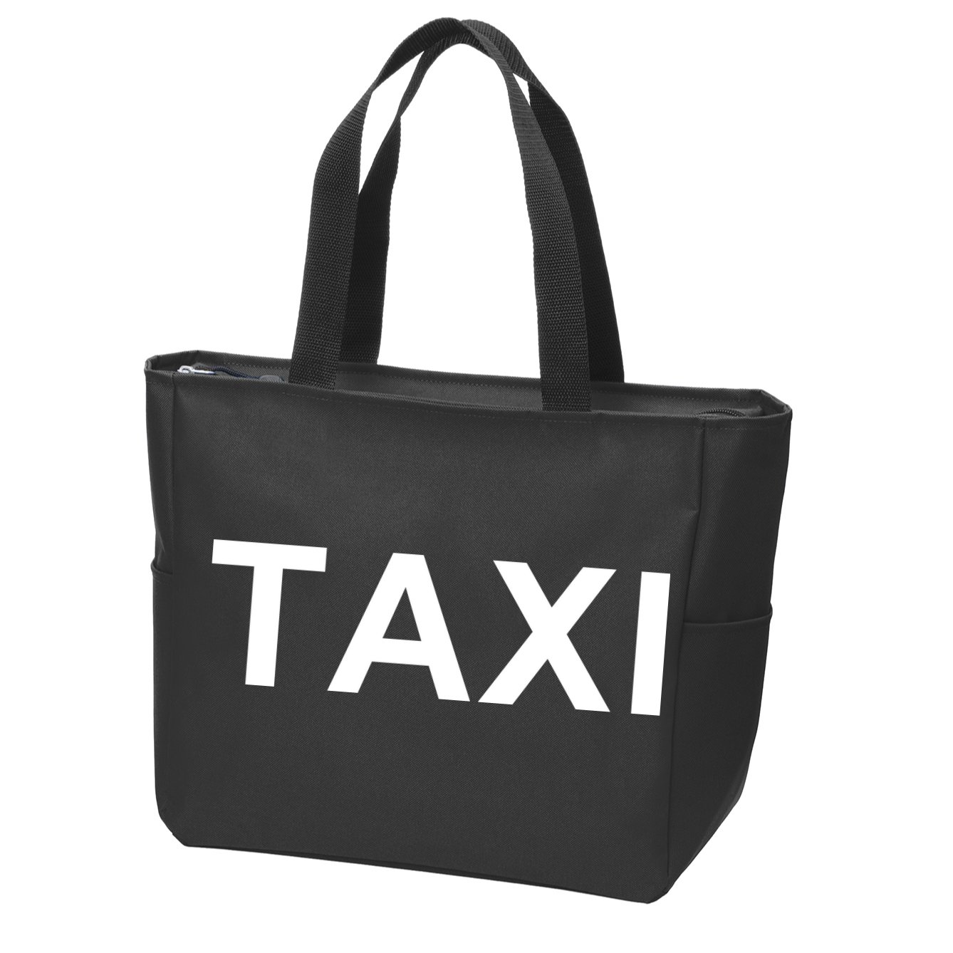 Taxi Zip Tote Bag