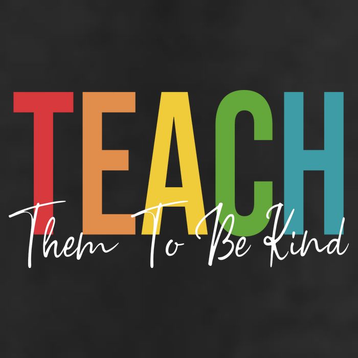 Teach Them All To Be Kind Kindness Matters Teacher Cool Comfort Performance Bucket Hat