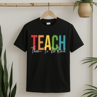 Teach Them All To Be Kind Kindness Matters Teacher T-Shirt
