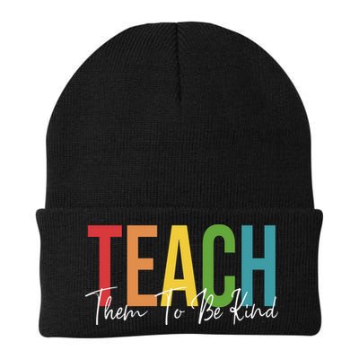 Teach Them All To Be Kind Kindness Matters Teacher Beanie