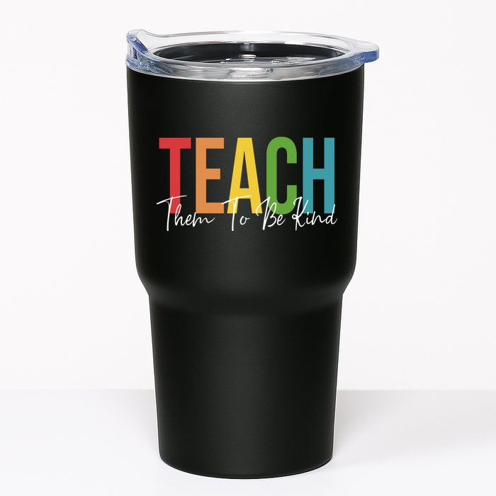 Teach Them All To Be Kind Kindness Matters Teacher Tumbler