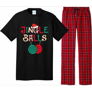 Tinsel Tits And Jingle Balls Funny Matching Christmas Couple Cool Gift Pajama Set