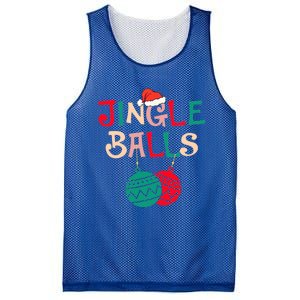 Tinsel Tits And Jingle Balls Funny Matching Christmas Couple Cool Gift Mesh Reversible Basketball Jersey Tank