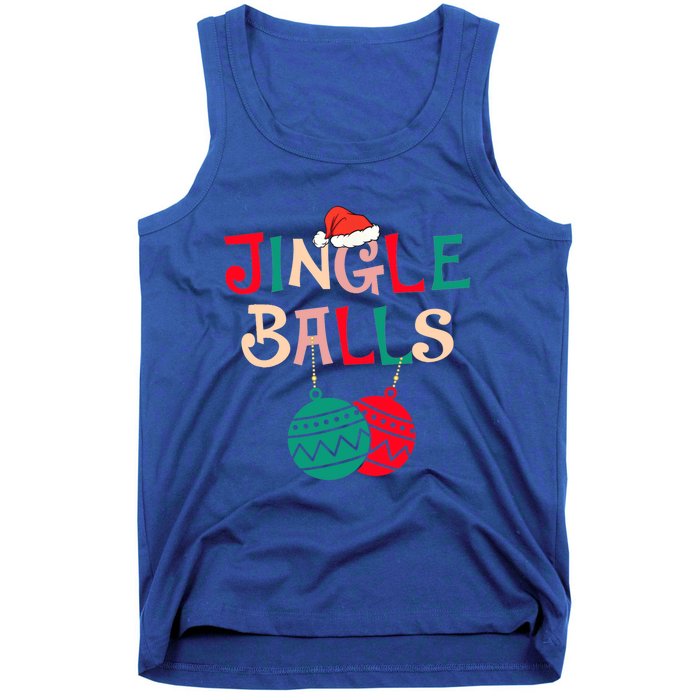 Tinsel Tits And Jingle Balls Funny Matching Christmas Couple Cool Gift Tank Top