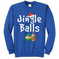 Tinsel Tits And Jingle Balls Funny Matching Christmas Couple Cool Gift Sweatshirt