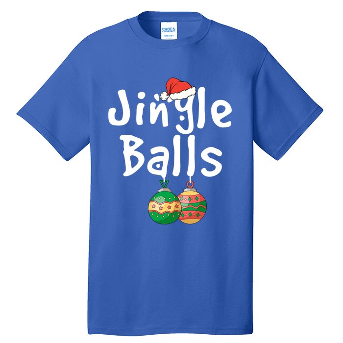 Tinsel Tits And Jingle Balls Funny Matching Christmas Couple Cool Gift Tall T-Shirt