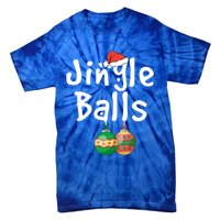 Tinsel Tits And Jingle Balls Funny Matching Christmas Couple Cool Gift Tie-Dye T-Shirt