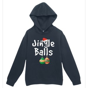 Tinsel Tits And Jingle Balls Funny Matching Christmas Couple Cool Gift Urban Pullover Hoodie