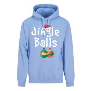 Tinsel Tits And Jingle Balls Funny Matching Christmas Couple Cool Gift Unisex Surf Hoodie