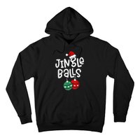 Tinsel Tits And Jingle Balls Funny Matching Christmas Couple Hoodie