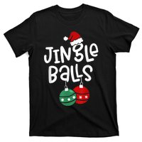 Tinsel Tits And Jingle Balls Funny Matching Christmas Couple T-Shirt