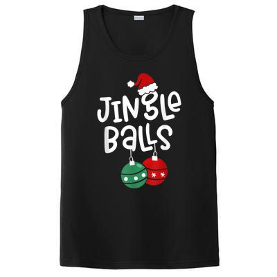 Tinsel Tits And Jingle Balls Funny Matching Christmas Couple PosiCharge Competitor Tank