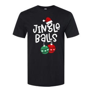 Tinsel Tits And Jingle Balls Funny Matching Christmas Couple Softstyle CVC T-Shirt