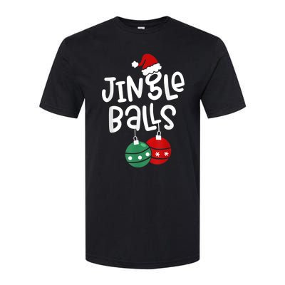 Tinsel Tits And Jingle Balls Funny Matching Christmas Couple Softstyle CVC T-Shirt