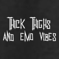 Thick Thighs And Emo Vibes Alternative Emo Music Alt Goth Cool Comfort Performance Bucket Hat