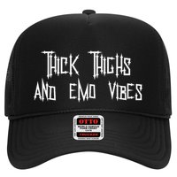 Thick Thighs And Emo Vibes Alternative Emo Music Alt Goth Hat