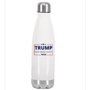 Trump Take America Back Stainless Steel Insulated Water Bottle