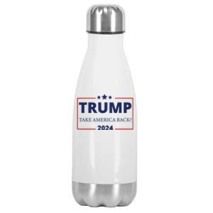 Trump Take America Back Stainless Steel Insulated Water Bottle