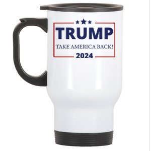 Trump Take America Back Stainless Steel Travel Mug