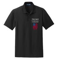 Donald Trump 2024 Take America Back USA United States Dry Zone Grid Polo