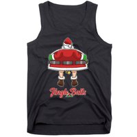 Tinsel Tits And Jingle Balls Funny Matching Christmas Santa Claus Tank Top