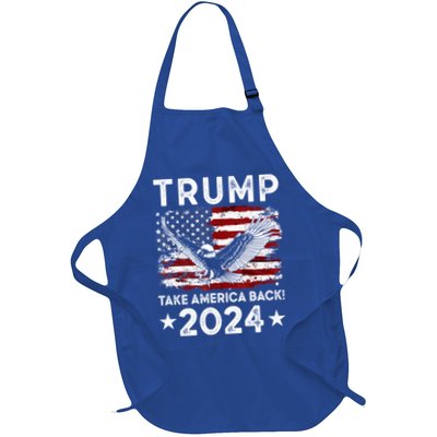 Donald Trump 2024 Take America Back USA United States Apron