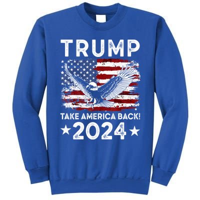 Donald Trump 2024 Take America Back USA United States Sweatshirt