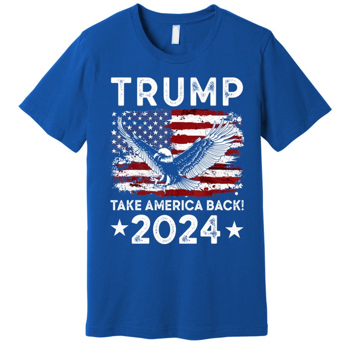 Donald Trump 2024 Take America Back USA United States Premium T-Shirt