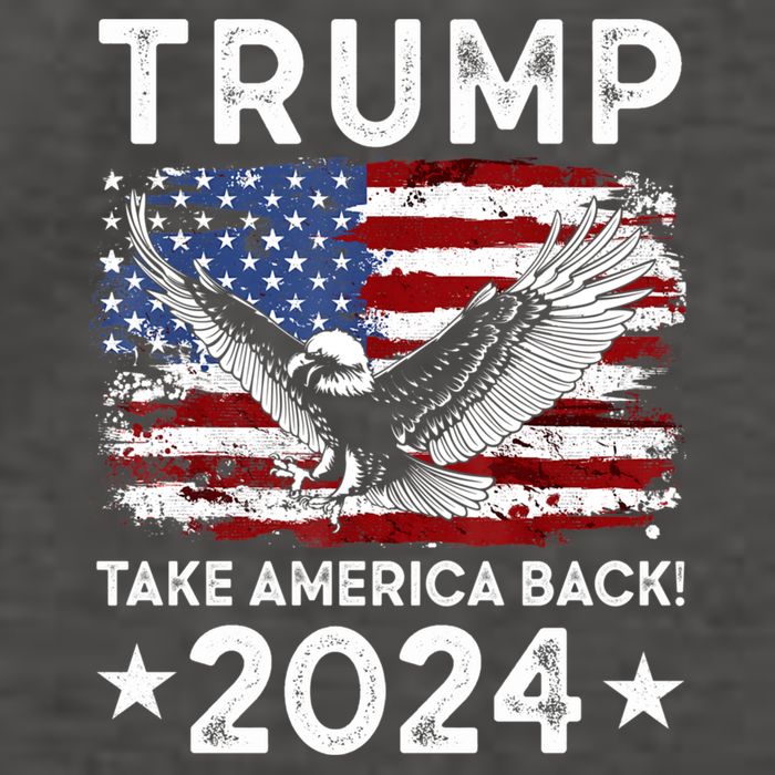 Donald Trump 2024 Take America Back USA United States Vector Backpack