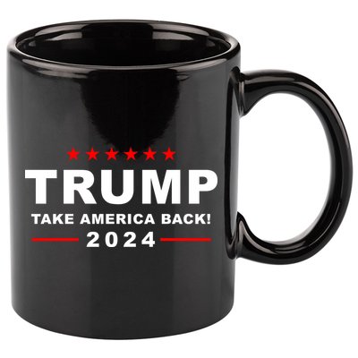Trump Take America Back 2024 Election 11oz C Handle Ceramic Mug