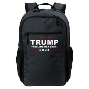 Trump Take America Back 2024 Election Daily Commute Backpack