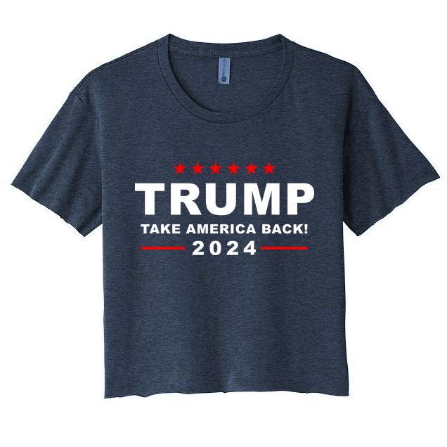 Trump Take America Back 2024 Election Crop Top