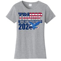 Trump Take America Back 2024 Eagle Women's T-Shirt