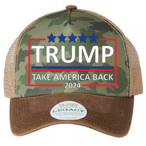  Donald Trump 2024 Take America Back USA United States Legacy Tie Dye Trucker Hat