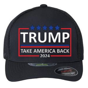  Donald Trump 2024 Take America Back USA United States Flexfit Unipanel Trucker Cap