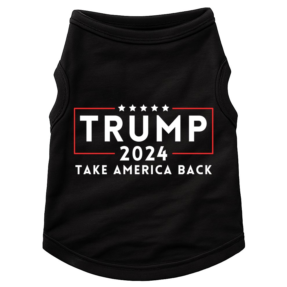 Donald Trump 2024 Take America Back USA United States Doggie Tank
