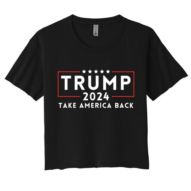 Donald Trump 2024 Take America Back USA United States Crop Top