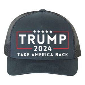 Donald Trump 2024 Take America Back USA United States Yupoong Adult 5-Panel Trucker Hat