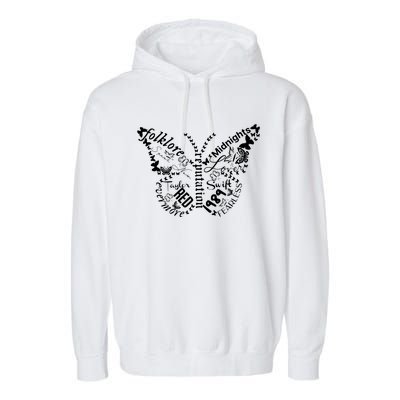 Taylor Ttpd Album Butterfly Silhouette Garment-Dyed Fleece Hoodie