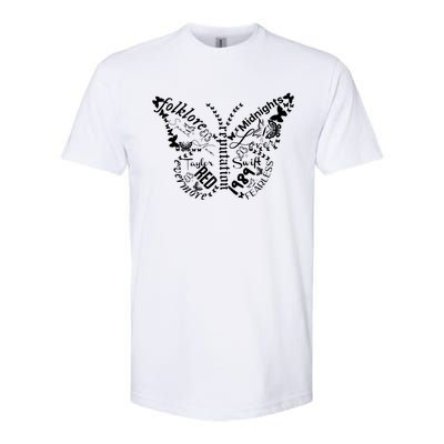 Taylor Ttpd Album Butterfly Silhouette Softstyle CVC T-Shirt