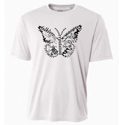 Taylor Ttpd Album Butterfly Silhouette Cooling Performance Crew T-Shirt