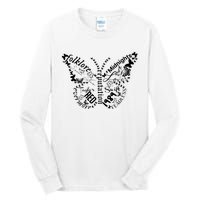 Taylor Ttpd Album Butterfly Silhouette Tall Long Sleeve T-Shirt