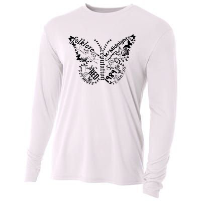 Taylor Ttpd Album Butterfly Silhouette Cooling Performance Long Sleeve Crew