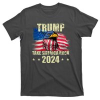 Trump Take America Back 2024 Eagle Usa Flag T-Shirt