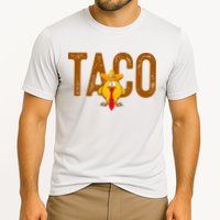 Taco Trump Always Chickens Out Funny Trendy Cooling Performance Crew T-Shirt